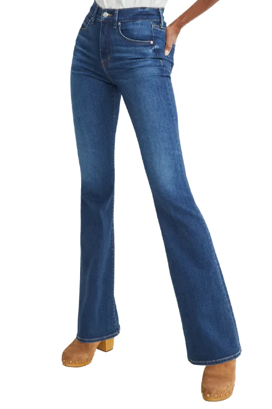 Beverly Skinny Flare in Bright Blue