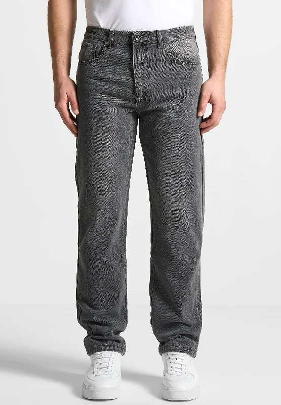 Relaxed Fit Jean - Washed Grey