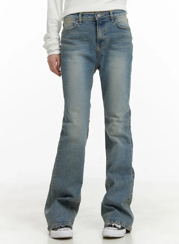 Slim Fit Bootcut Jeans CA419