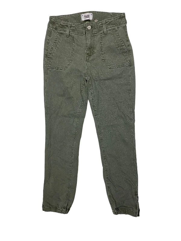 Green Pants Cargo & Utility Paige, Size 0