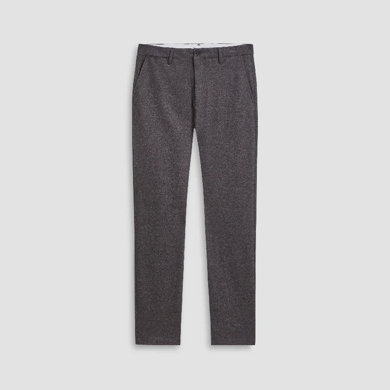 Wool Blend Knit Dress Pants