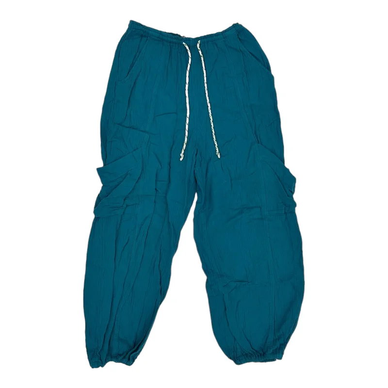 BLUE PANTS JOGGERS by WILD FABLE Size:S