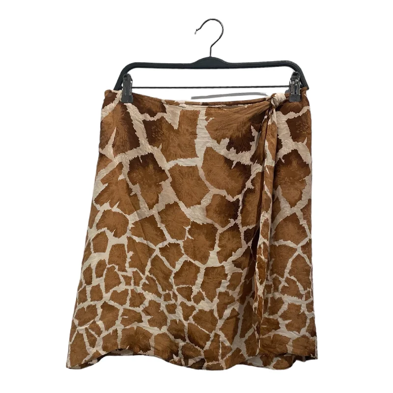 emanuel ungaro/Skirts/Animal Pattern/Silk/BEG/giraffe print