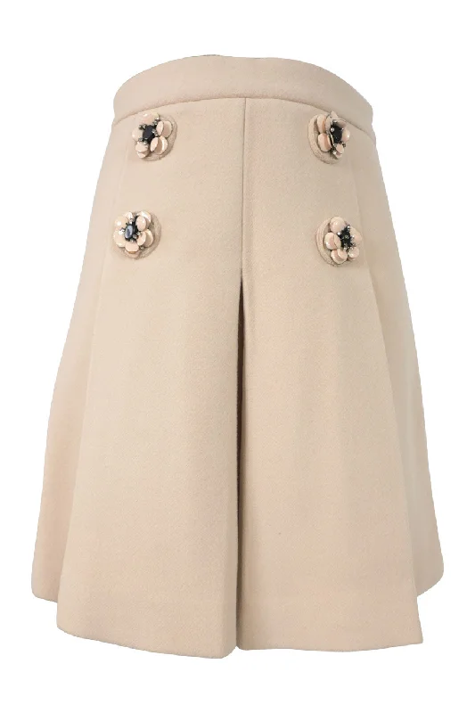 [WW40495] Miu Miu | knee Length Skirt