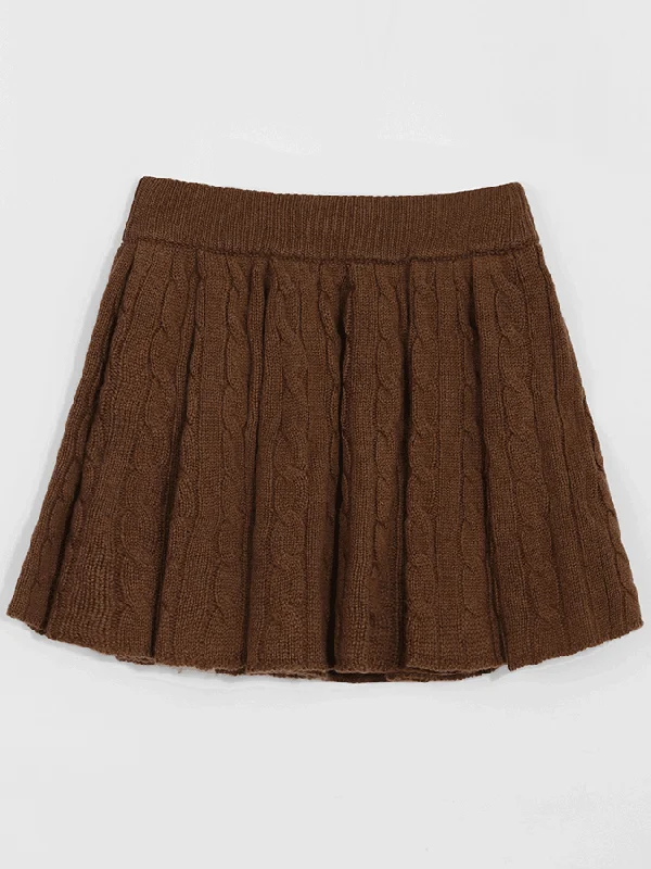 Brown Skirt