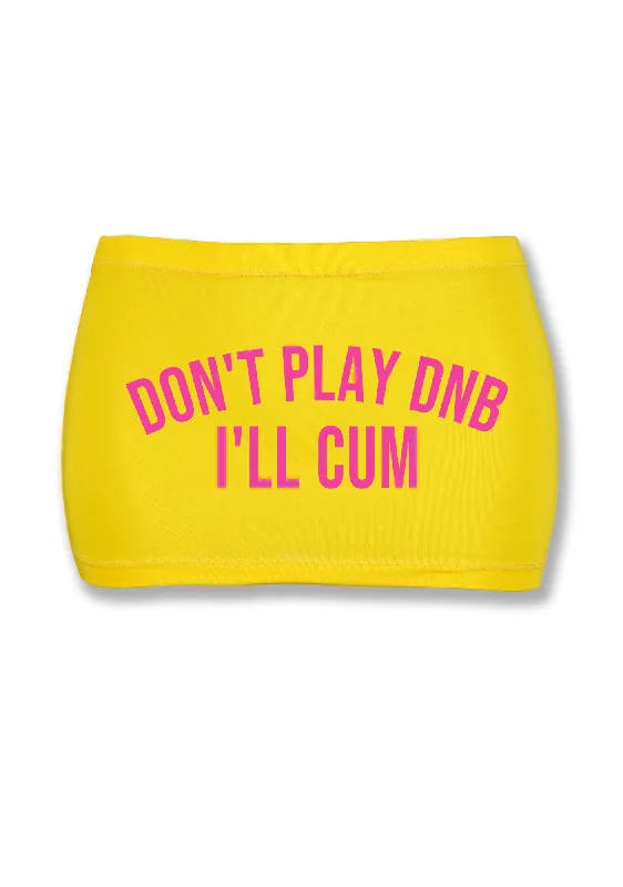 Don't Play DNB Y2K Mini Hip Skirt Cherrykitten