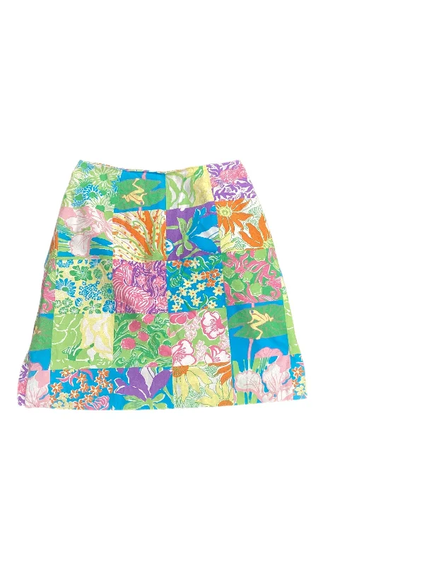 Multi-colored Skirt Mini & Short Lilly Pulitzer, Size 2