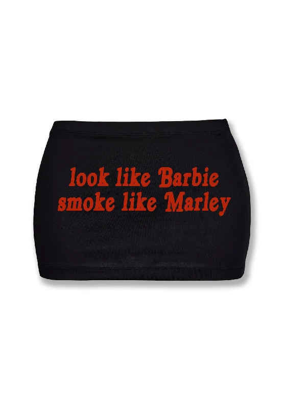 Smoke Like Marley Y2K Mini Hip Skirt Cherrykitten