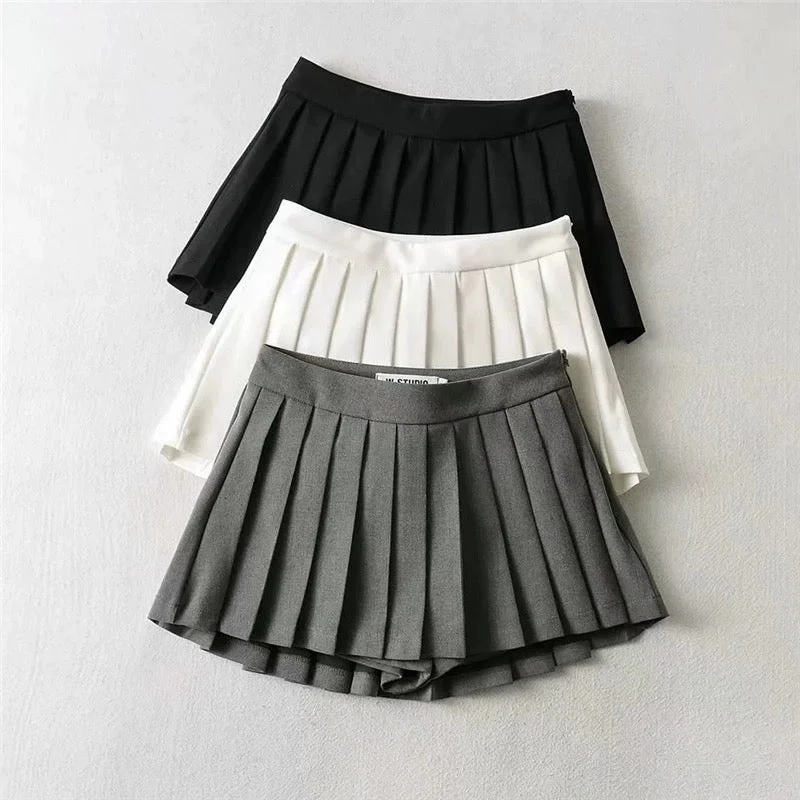 Tenniscore Trendy Short Skirts