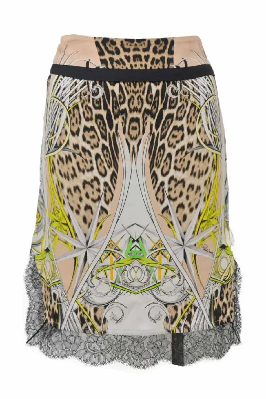 [WW41324] Roberto Cavalli | knee Length Skirt