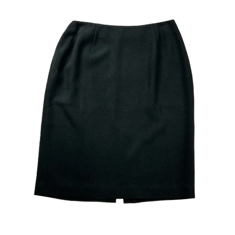 Black Skirt Midi By Ann Taylor, Size: 8p