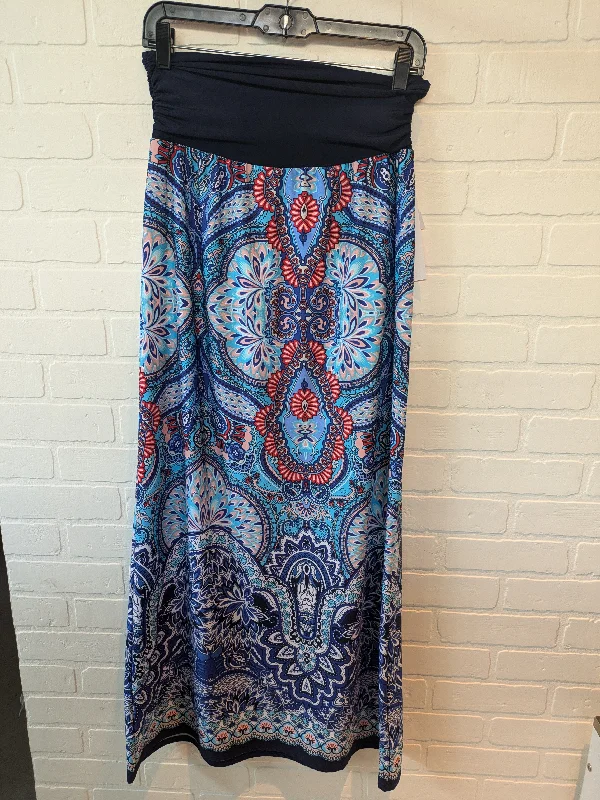 Blue & White Skirt Maxi Apt 9, Size 12