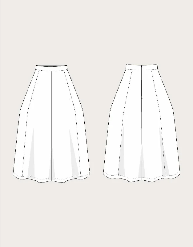 Tulip Skirt Sewing Pattern, The Assembly Line